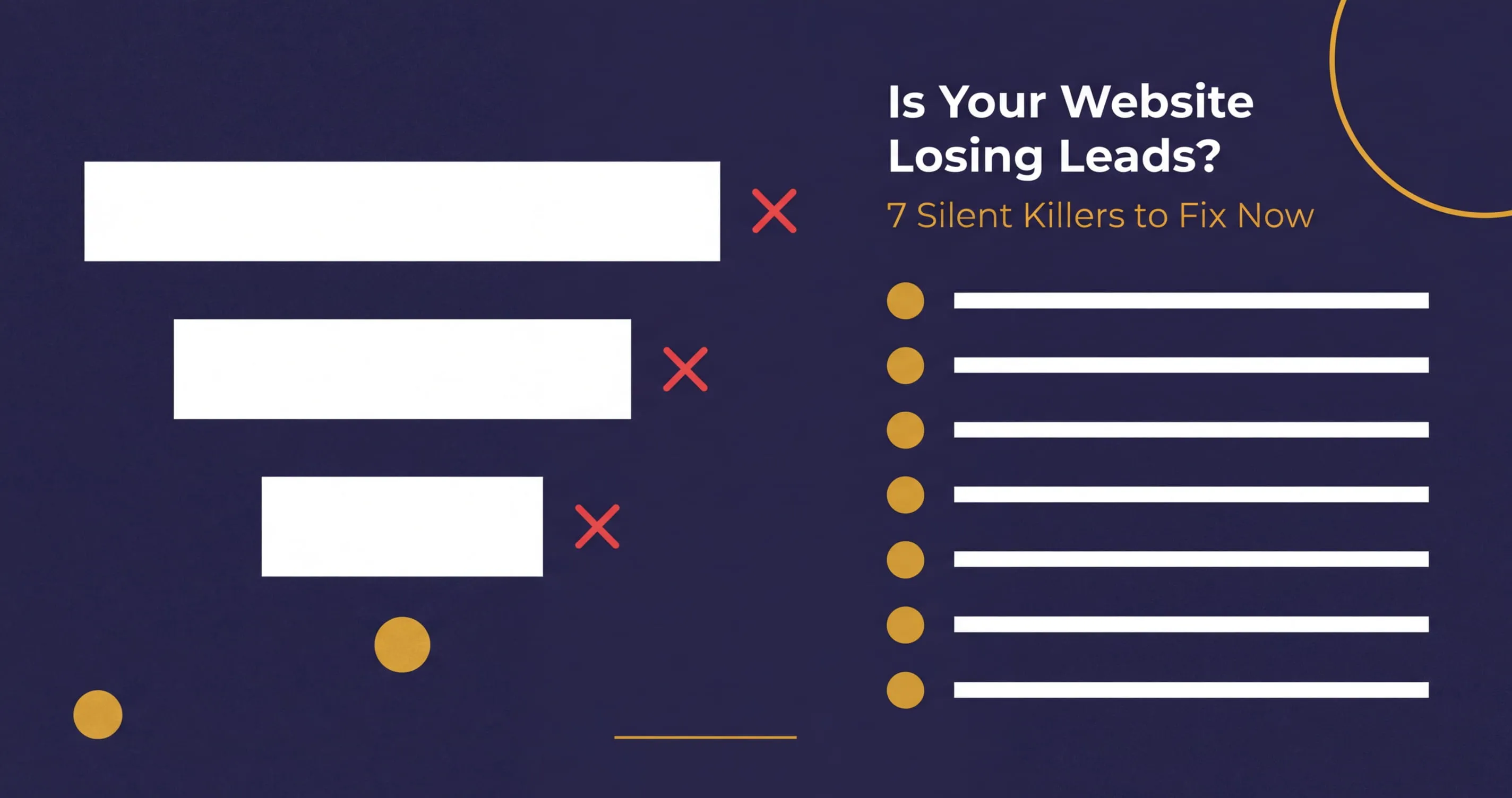 Illustration montrant des visiteurs de site web qui partent sans se convertir en leads